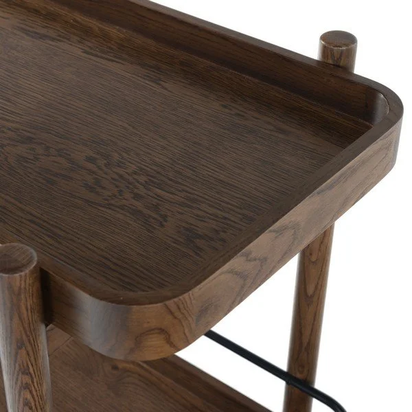 IC Krystof Walnut Bar Cart 6