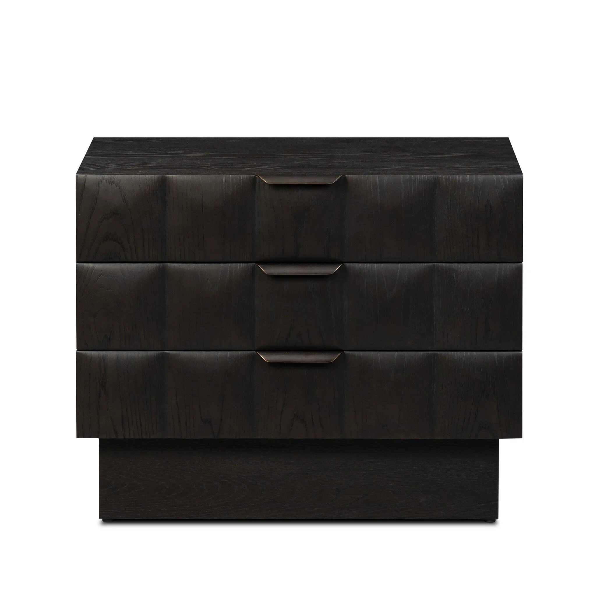 IC Swell Black Oak Nightstand