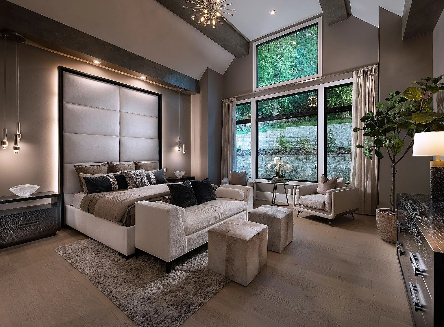 Ivory Cove Interiors NC Sweet Carolina Retreat Primary Suite