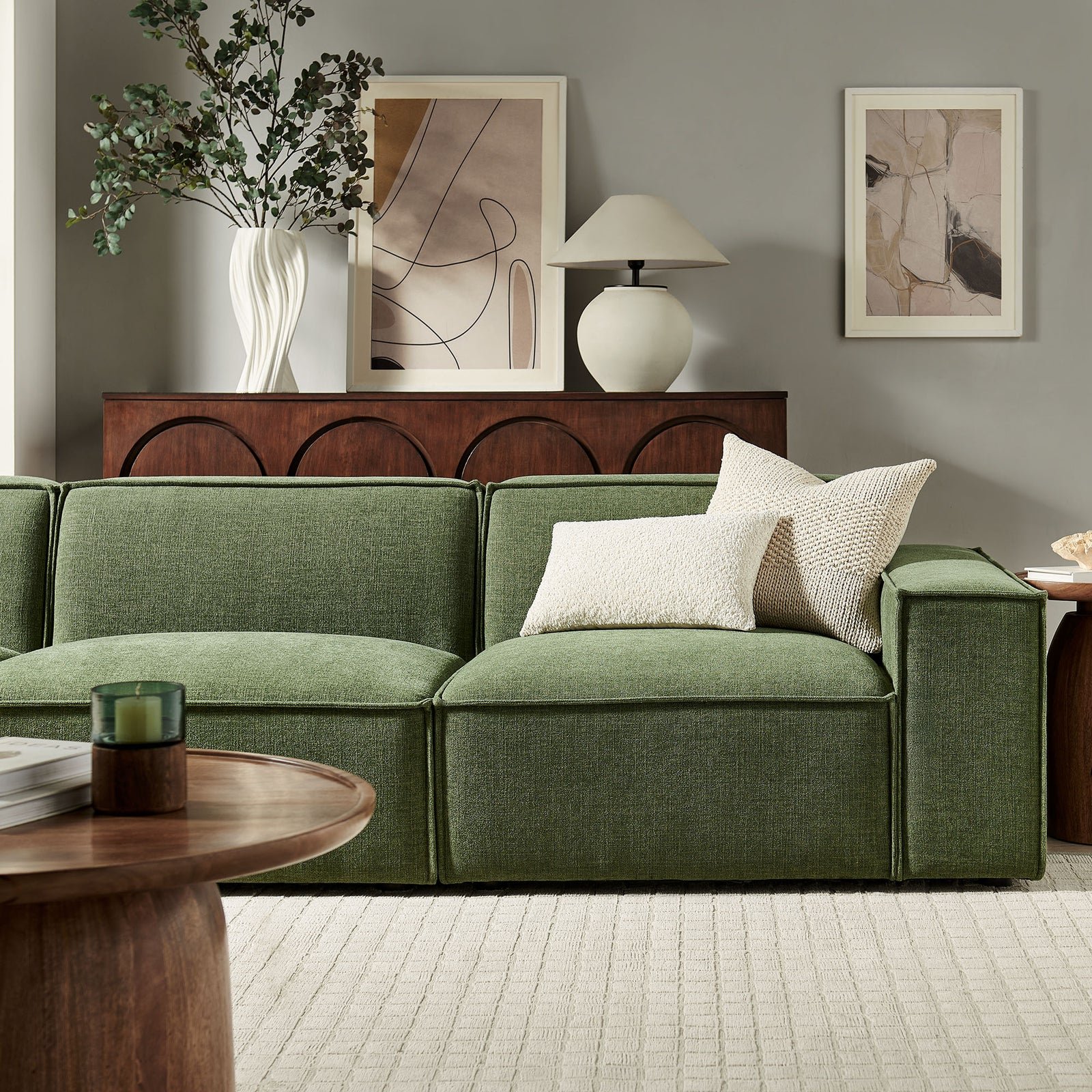 StyledU by IC Asher Modular Sofa - Sage 5