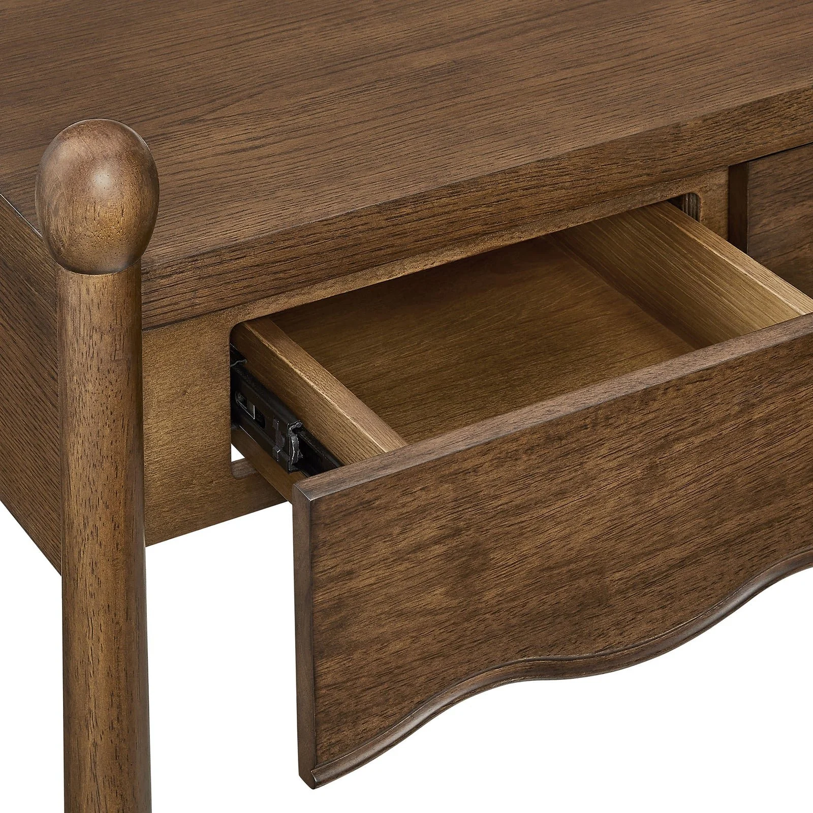 StyledU by IC Ainsley Walnut Writing Desk 5