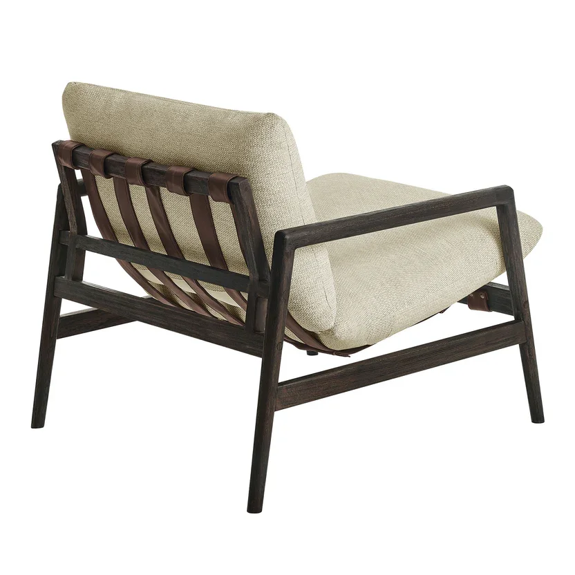 IC Teak Sling Accent Chair 2