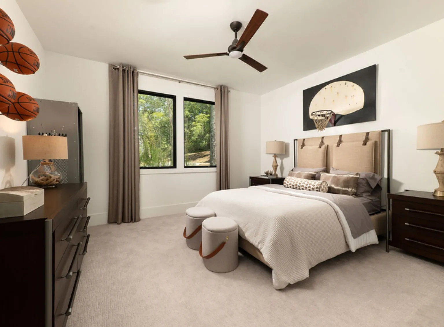 Ivory Cove Interiors NC Sweet Carolina Retreat Sons Bedroom