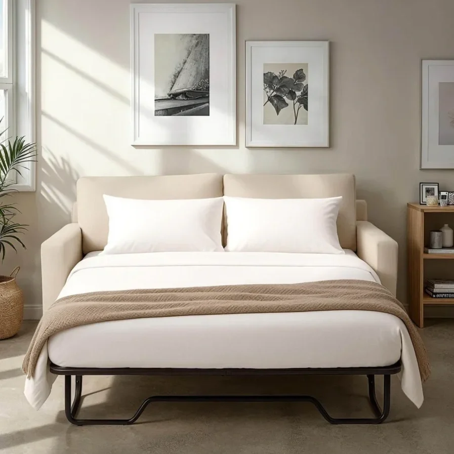 IC Ambella Queen Sofa Bed in Sand 6