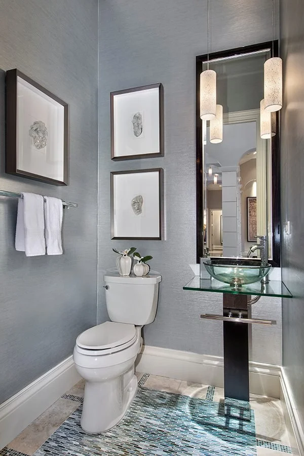 Ivory Cove Interiors - Refined Living - Powder Bath