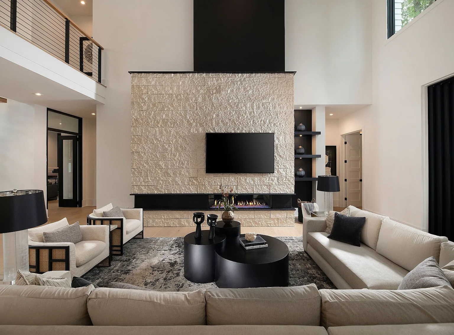 Ivory Cove Interiors NC Sweet Carolina Retreat Living Room Main