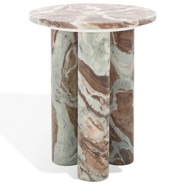 IC Giabella Sculptural Marble Accent Table