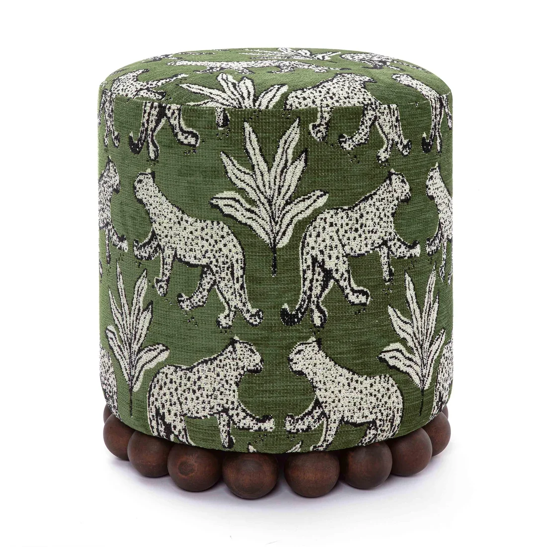 Ivory Cove Interiors Zuri Ottoman Sage