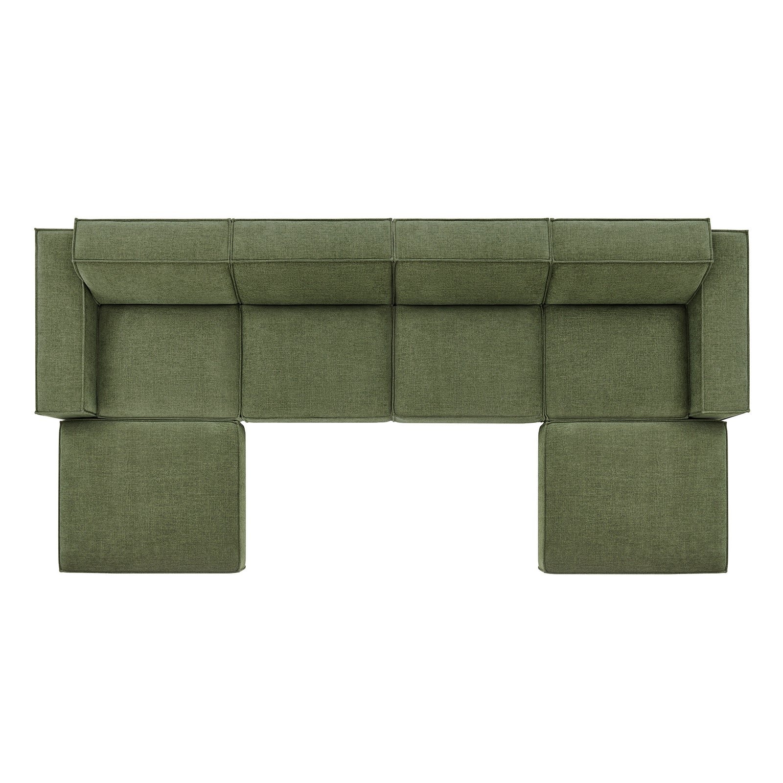 StyledU by IC Asher U-Shape Modular Sage 3