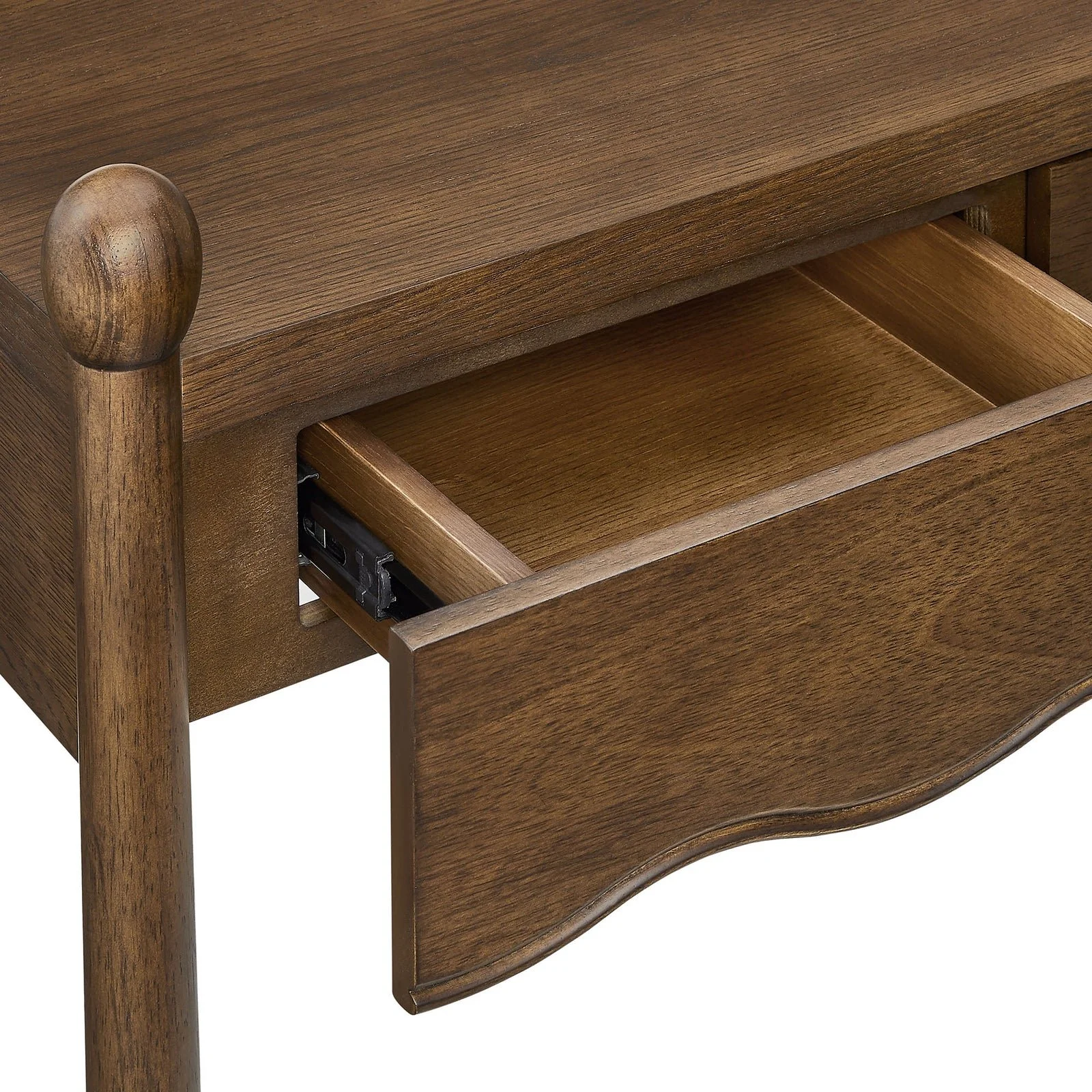 StyledU by IC Ainsley Walnut Computer Desk 7