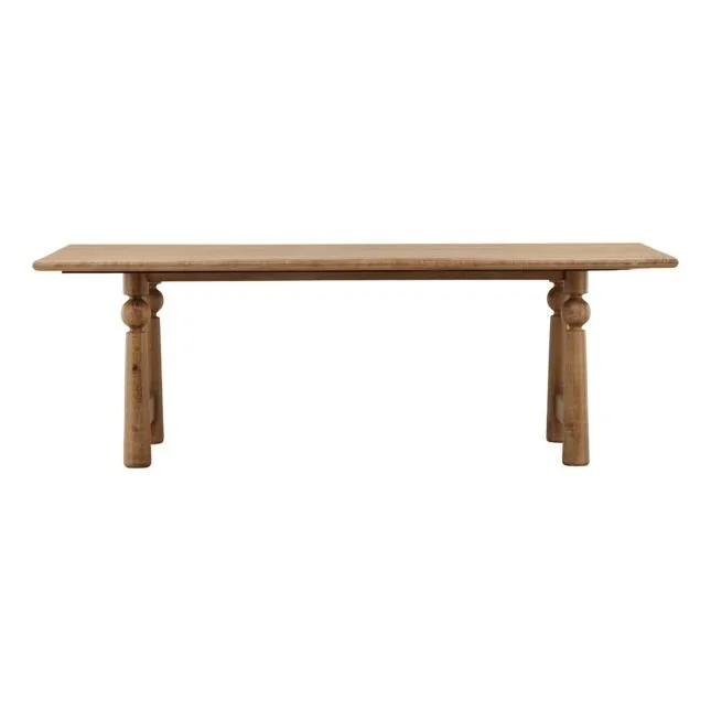 IC Nethan Natural Mango Wood Dining Table 2