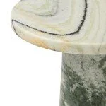 IC Willow Sage Marble Pedestal Drink Table 2