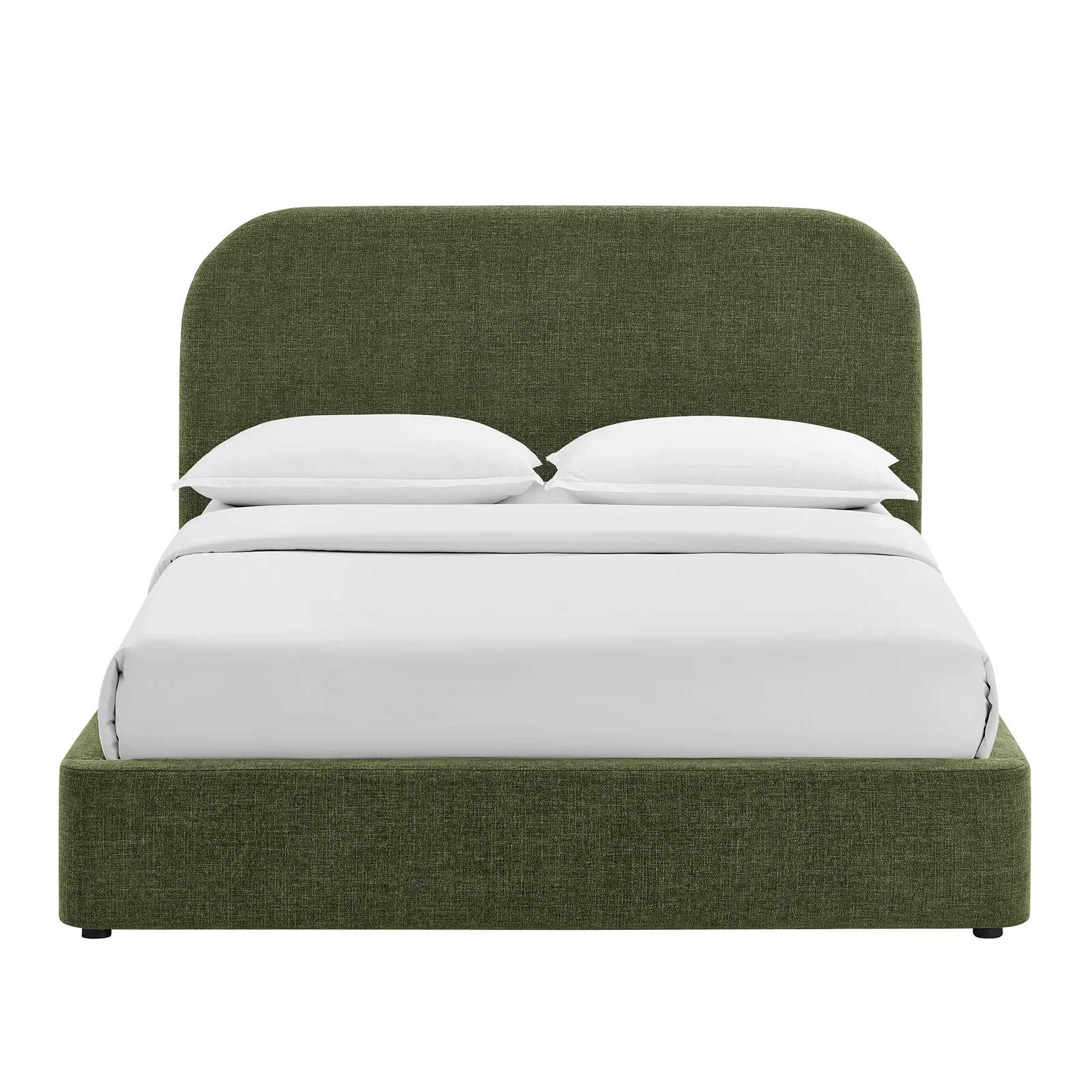 StyledU by IC Keynote Upholstered Storage Platform Bed – Foliage - Queen 4