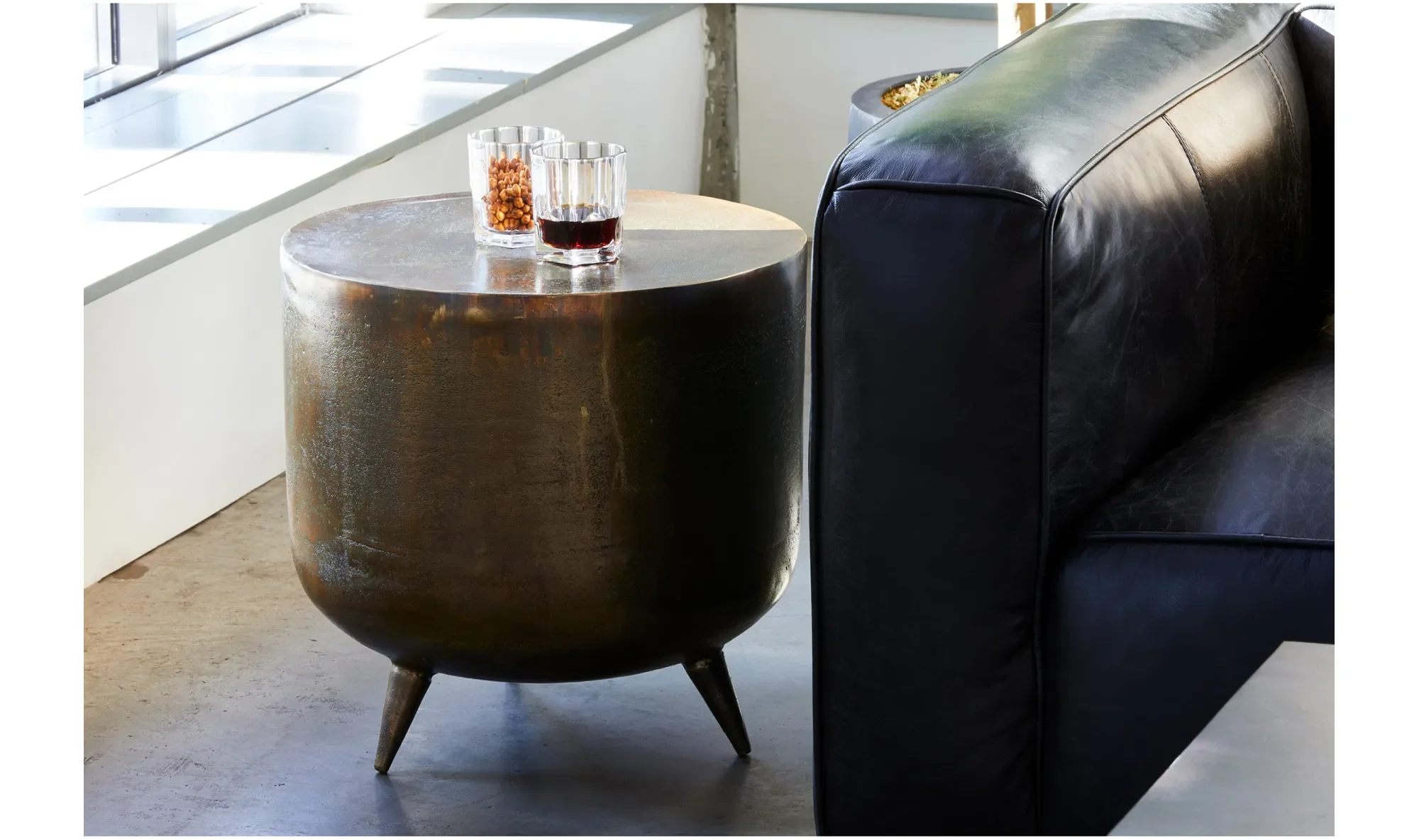 IC Kettel Brass Accent Table 2