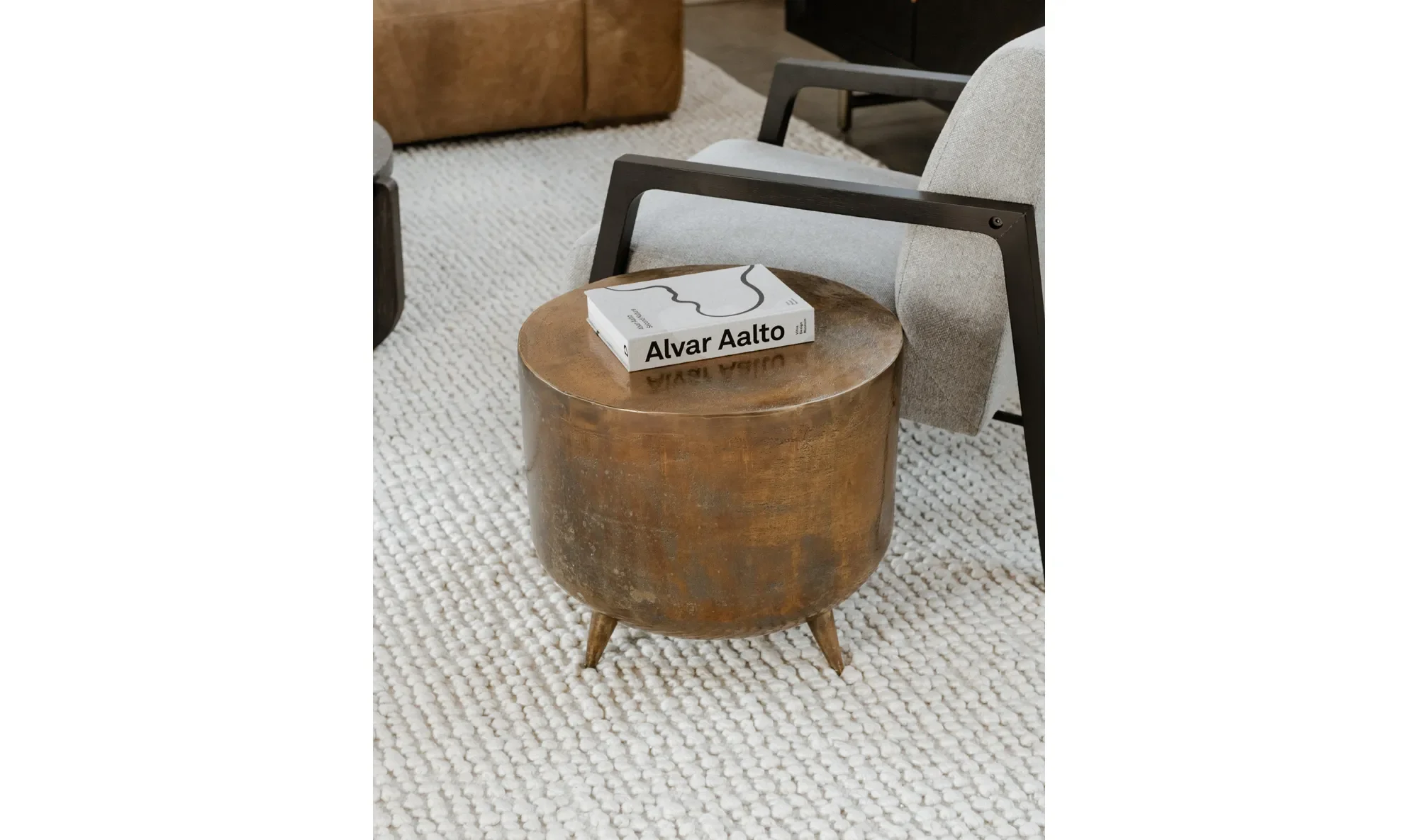 IC Kettel Brass Accent Table 3