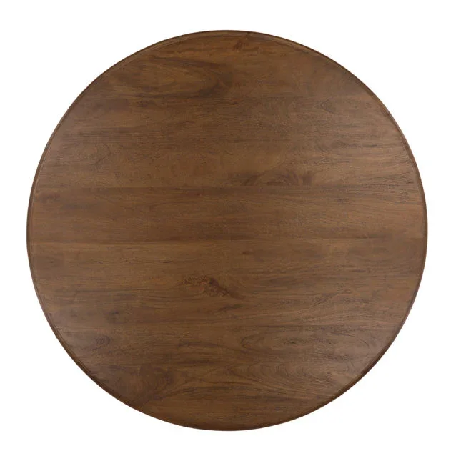 Ivory Cove Interiors Arturo Mango Wood Pedestal Dining Table - 47" - 2