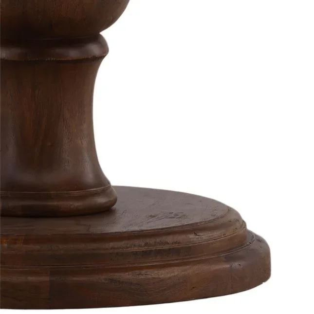 Ivory Cove Interiors Arturo Mango Wood Pedestal Dining Table - 47" - 5