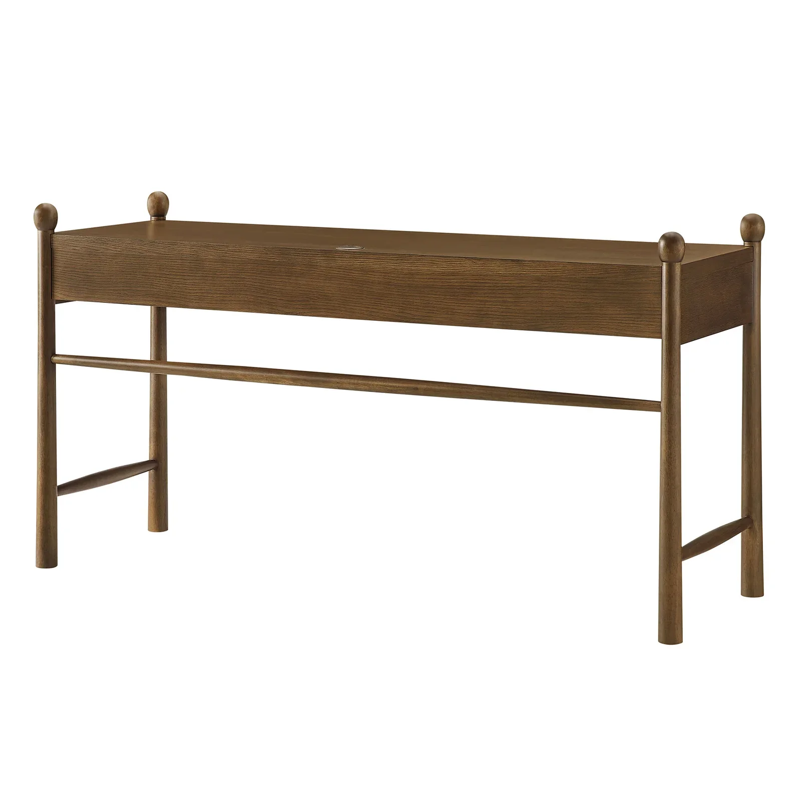 StyledU by IC Ainsley Walnut Computer Desk 4