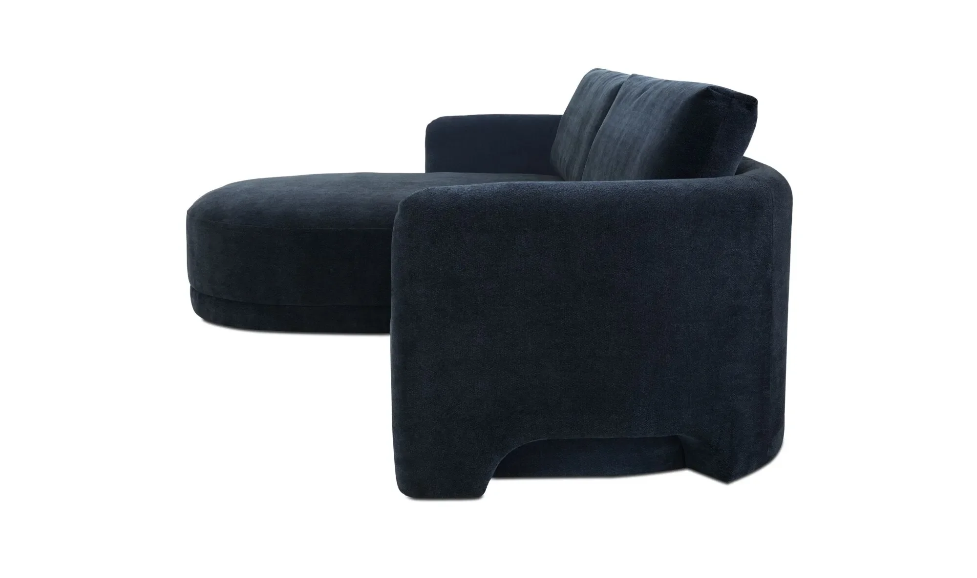 IC Emmy Sectional in Dark Blue LAF 3