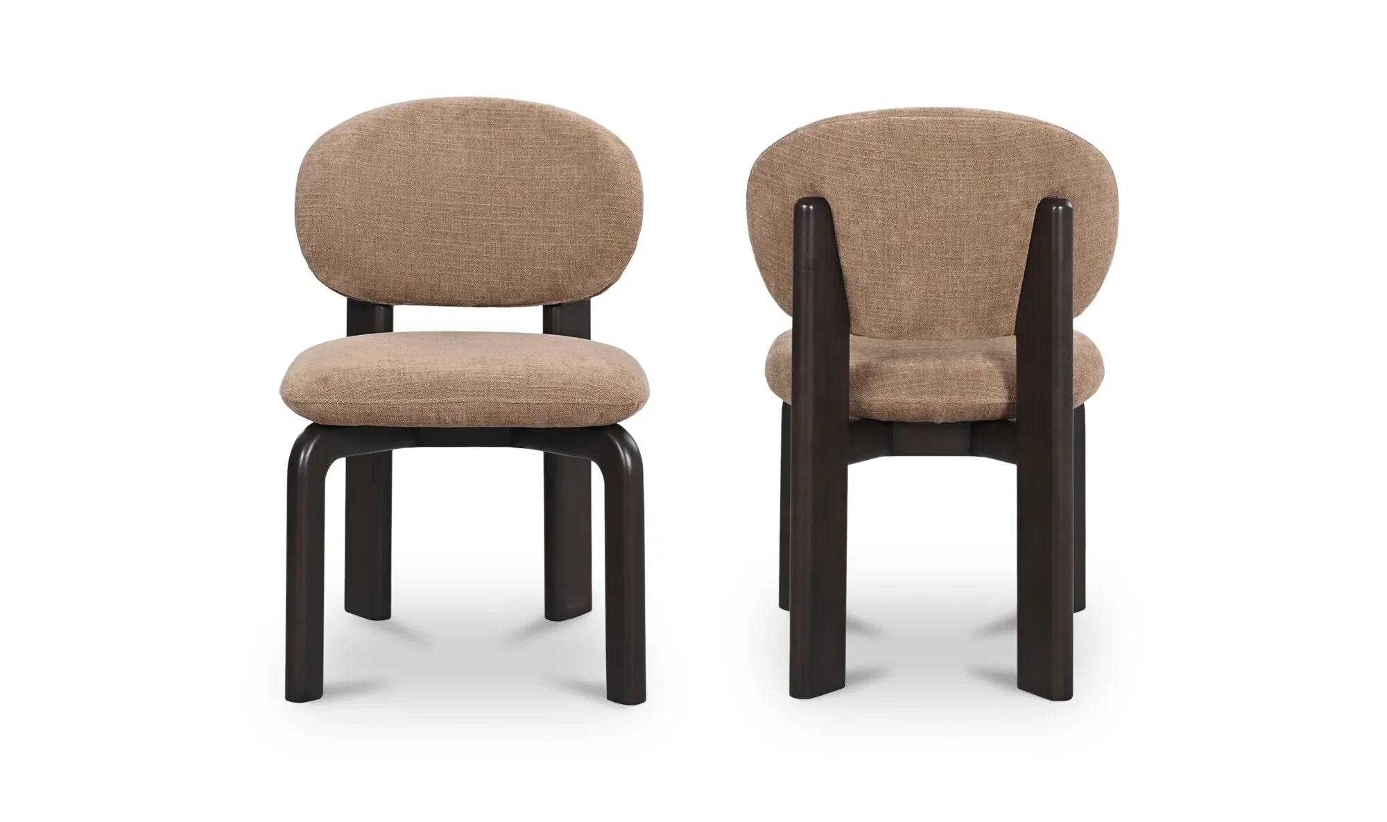 IC Sami Dining Chair Set of 2 Mocha 7