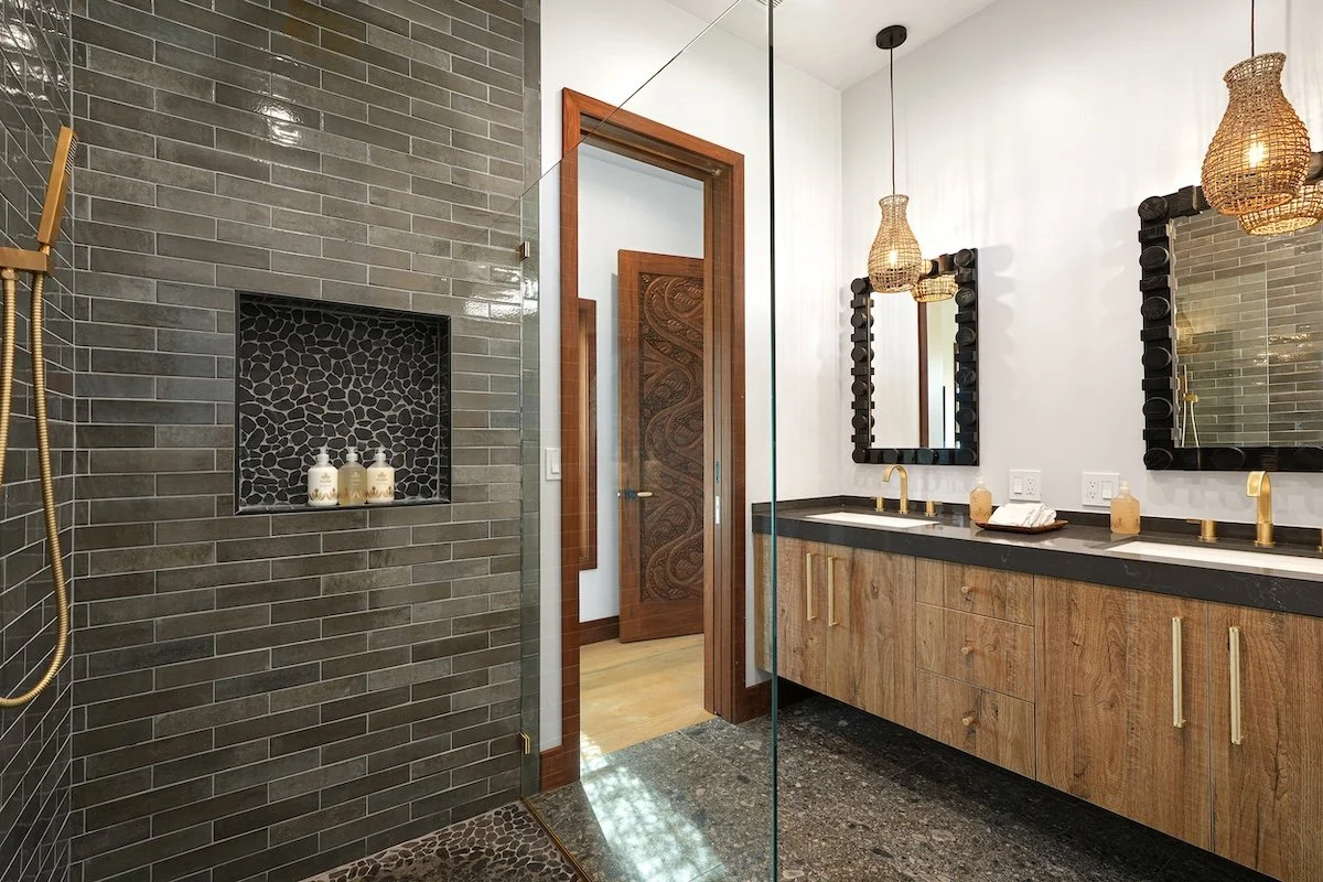 Ivory Cove Interiors - Grounded in Place - Bunk Room Bathroom