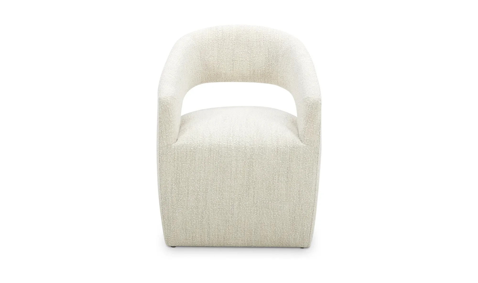 IC Presley Rolling Dining Chair - Ivory 2