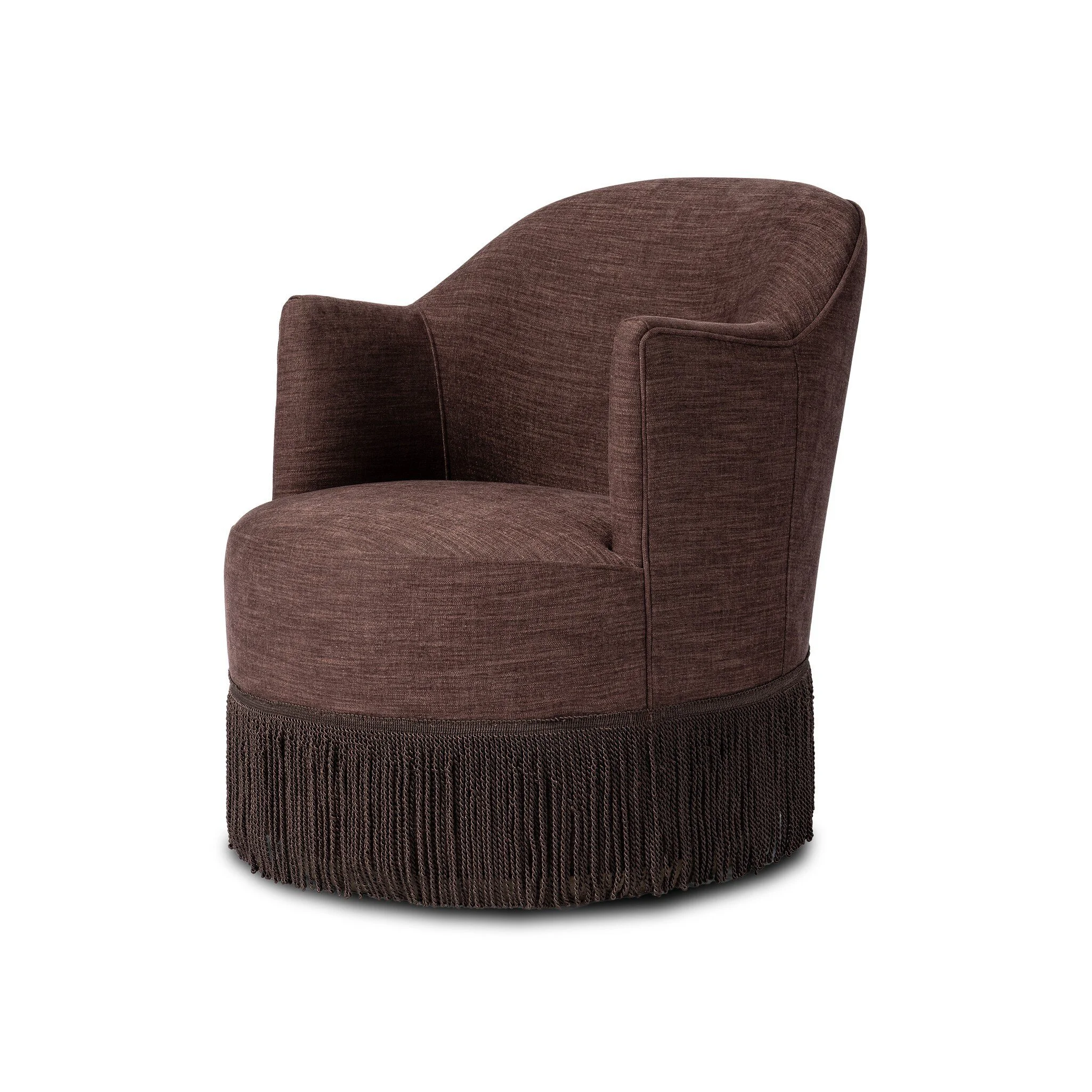 IC Laughlin Fringe Swivel Chair