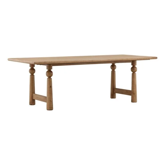 IC Nethan Natural Mango Wood Dining Table