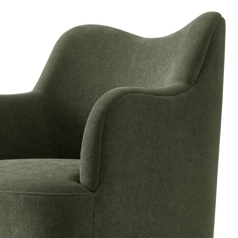 IC Linen Swivel Dining Chair 2