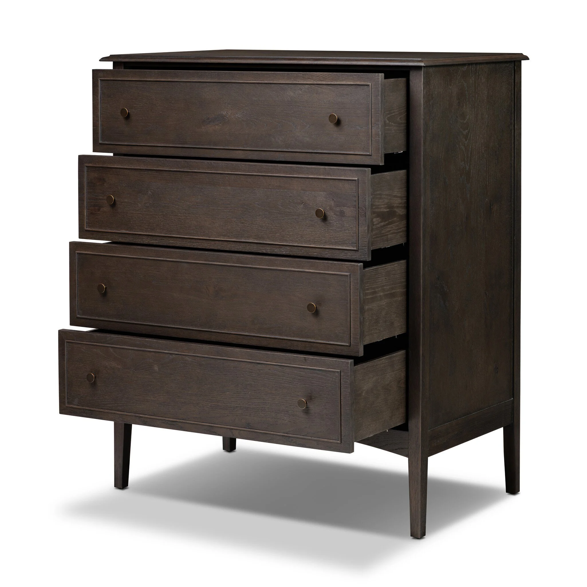 IC Smoked Oak Tall Chest 3