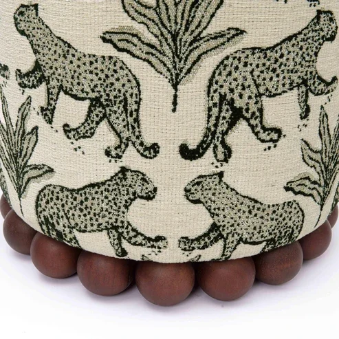 Ivory Cove Interiors Zuri Ottoman Cream 3