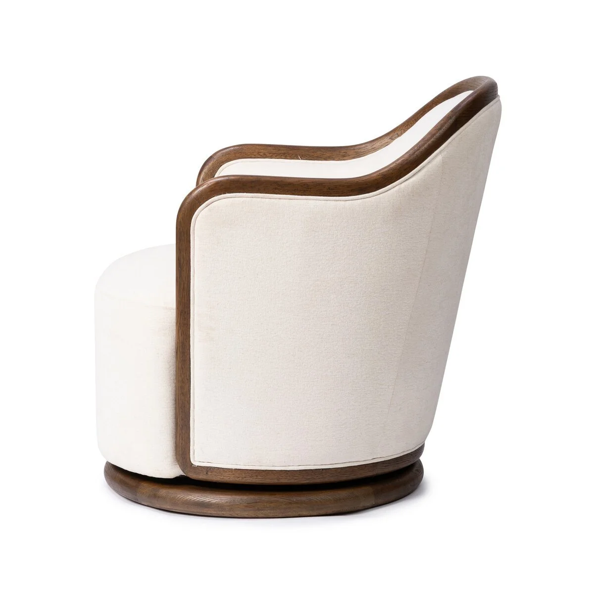 Ivory Cove Interiors Tibby Swivel Chair in Laughlin Bone 3