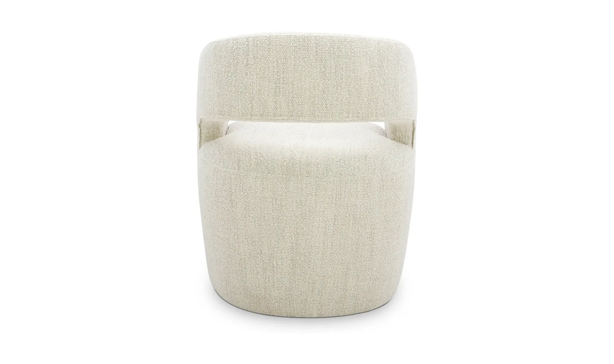 IC Presley Rolling Dining Chair - Ivory 4