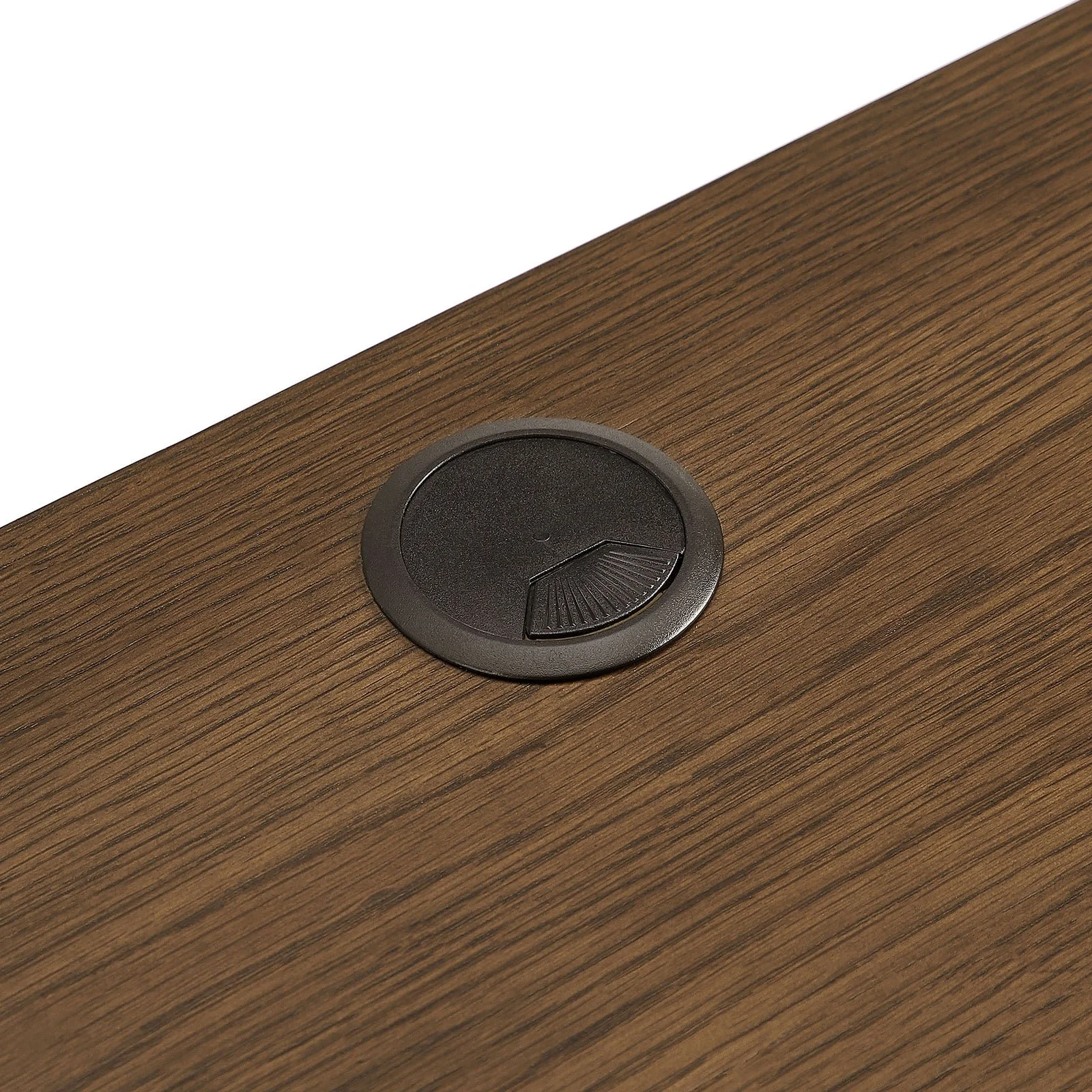 StyledU by IC Ainsley Walnut Computer Desk 6