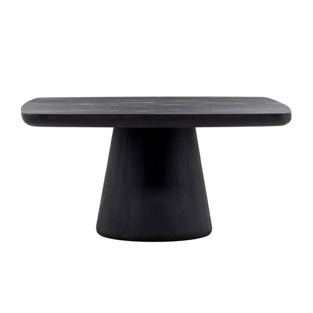 IC Darin Black Acacia Square Dining Table 2