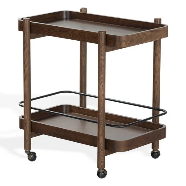 IC Krystof Walnut Bar Cart 3