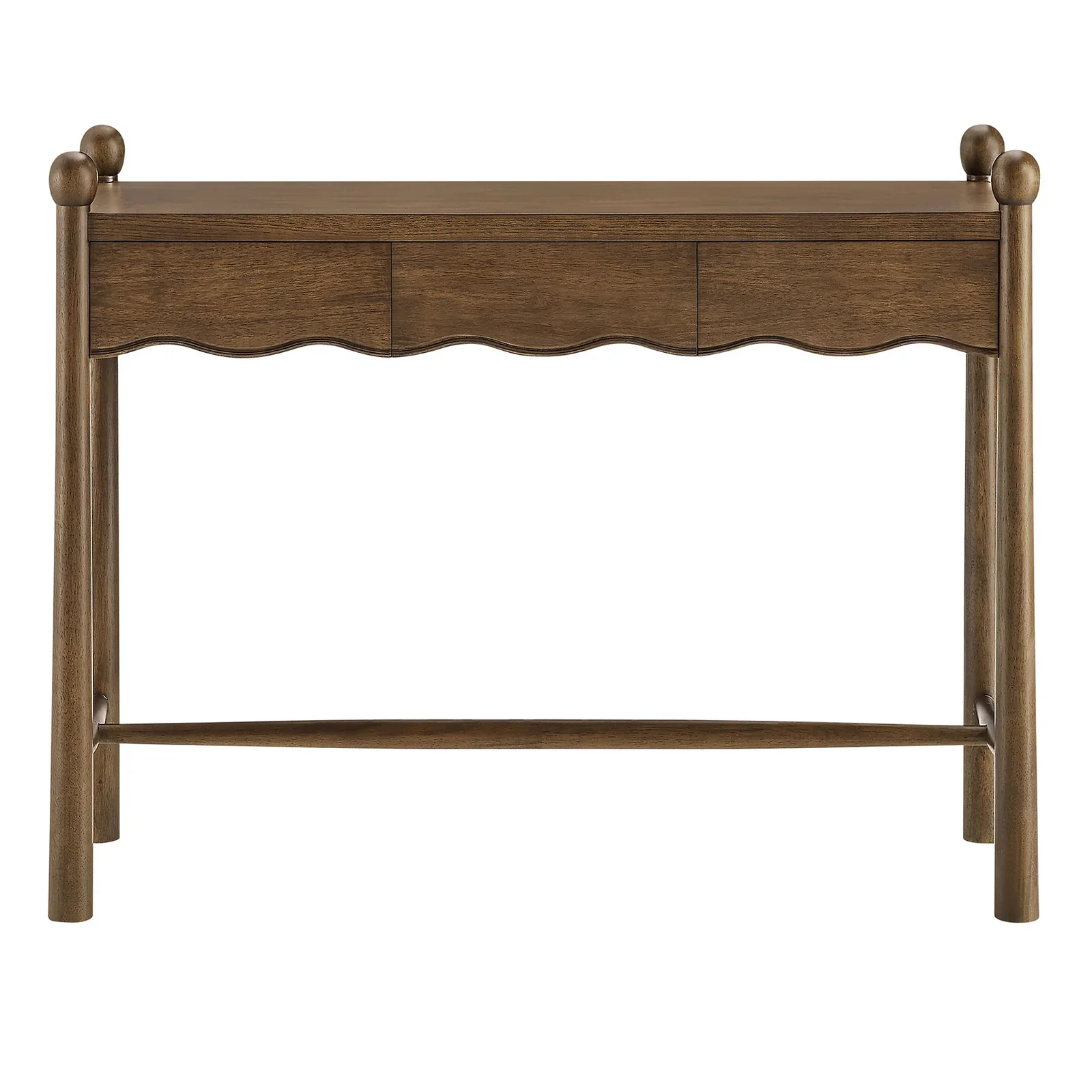StyledU by IC Ainsley Walnut Writing Desk 4