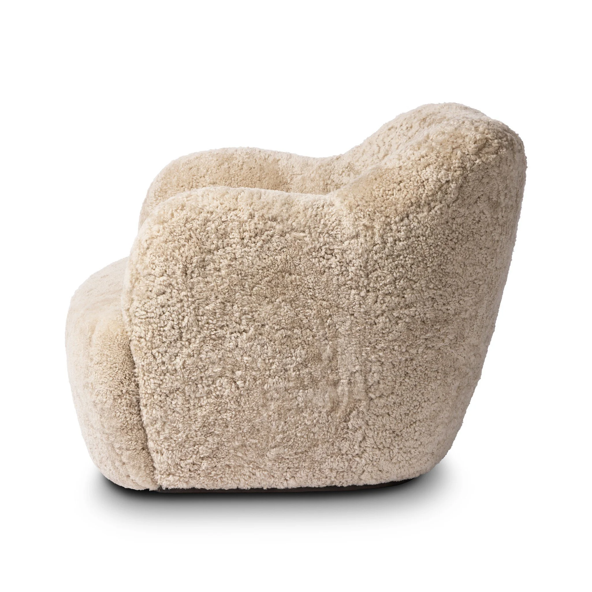 IC Teddy-Bear Shearling Swivel Chair 3
