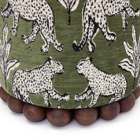 Ivory Cove Interiors Zuri Ottoman Sage 2