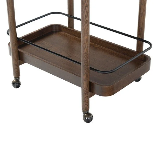 IC Krystof Walnut Bar Cart 4