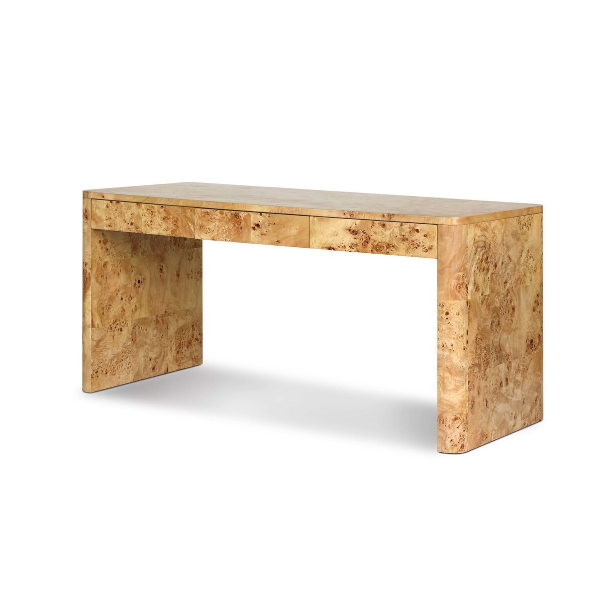 IC Natural Mappa Burl Writing Desk 2