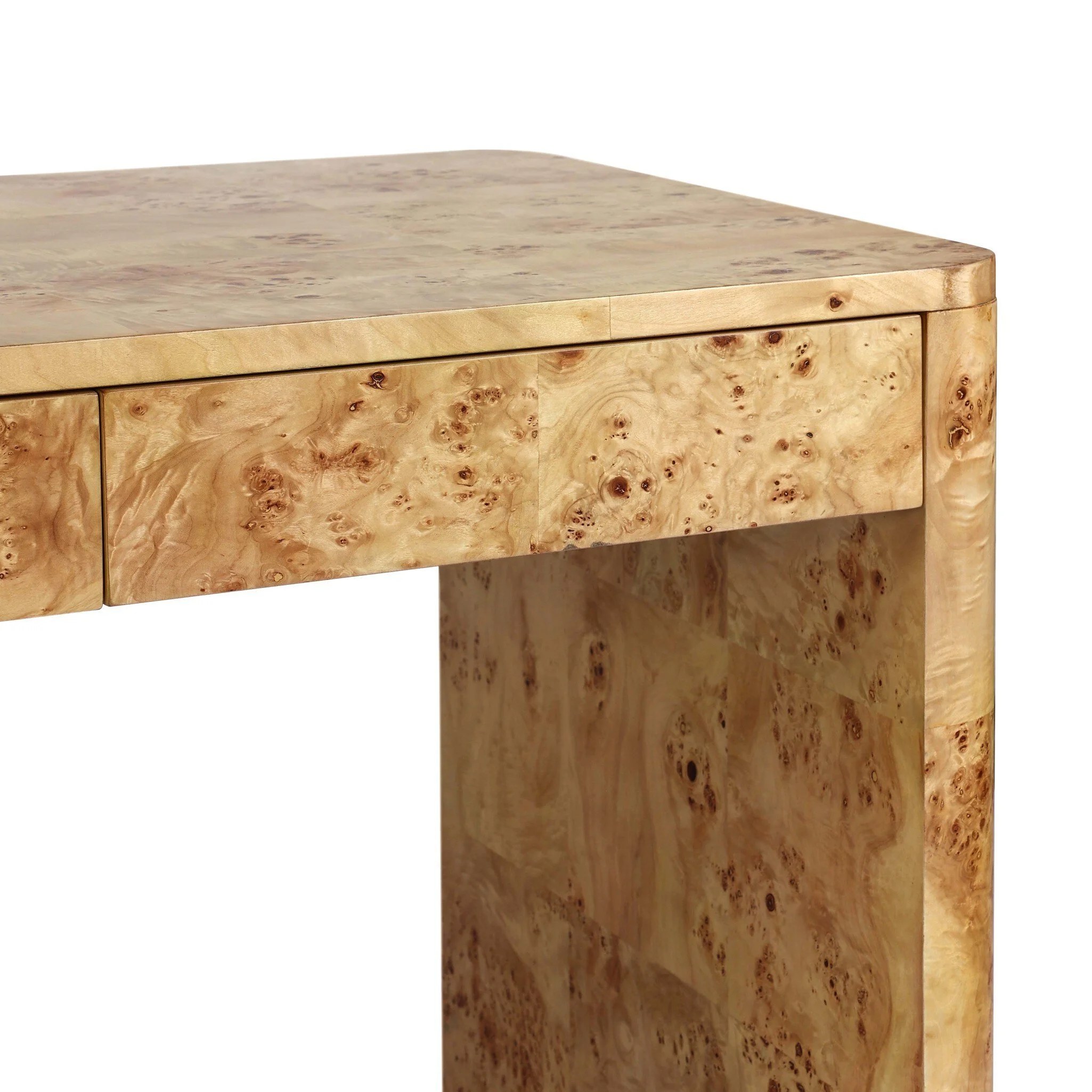 IC Natural Mappa Burl Writing Desk 4