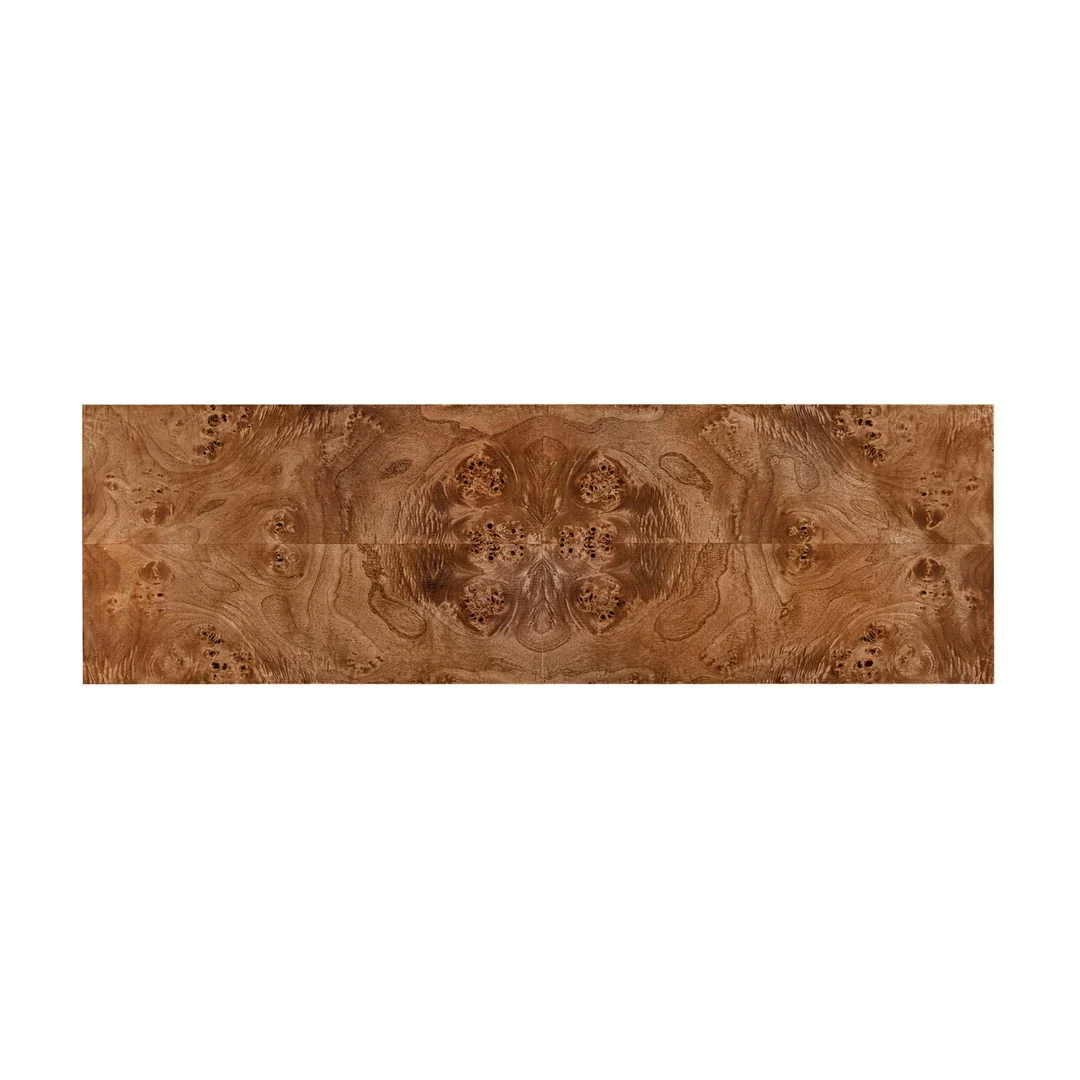 IC Dark Burl Mappa Console Table 3