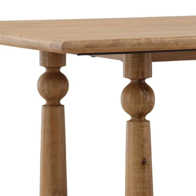 IC Nethan Natural Mango Wood Dining Table 6