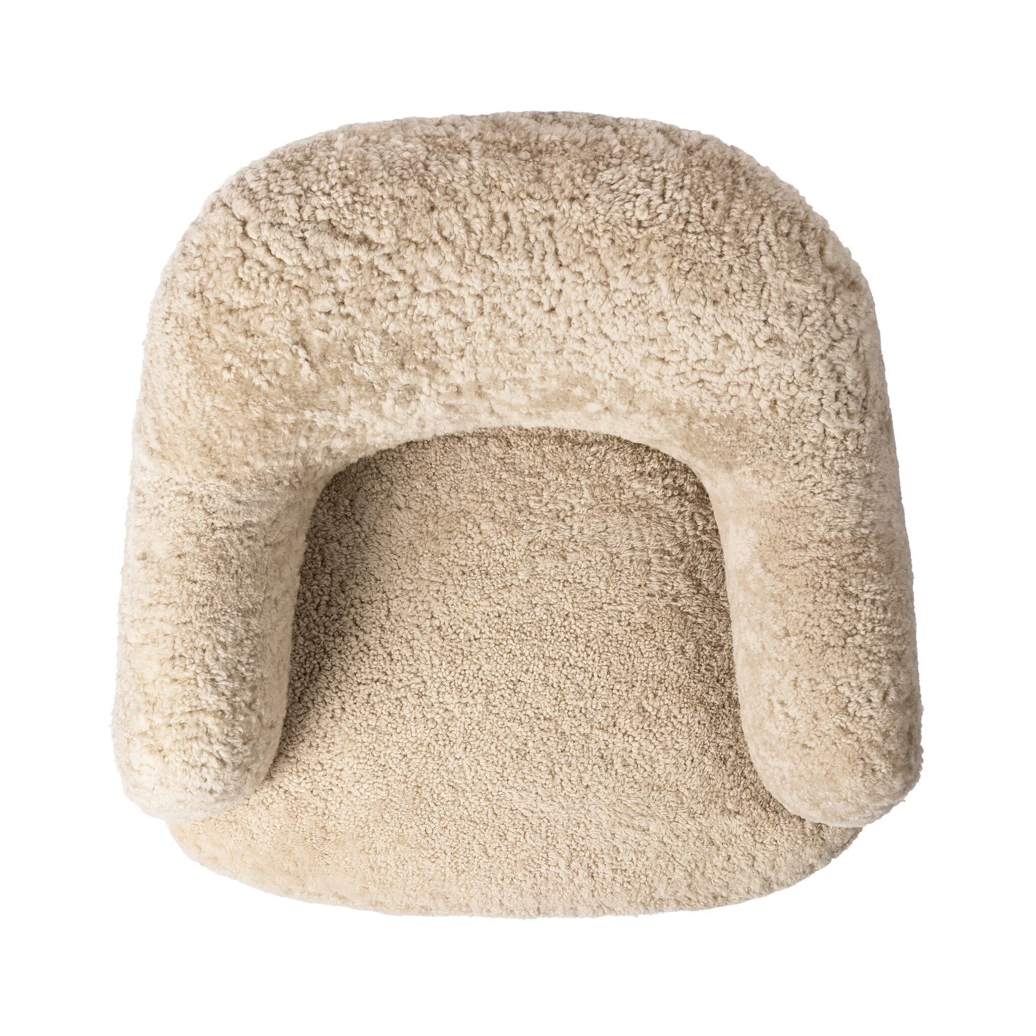 IC Teddy-Bear Shearling Swivel Chair 6