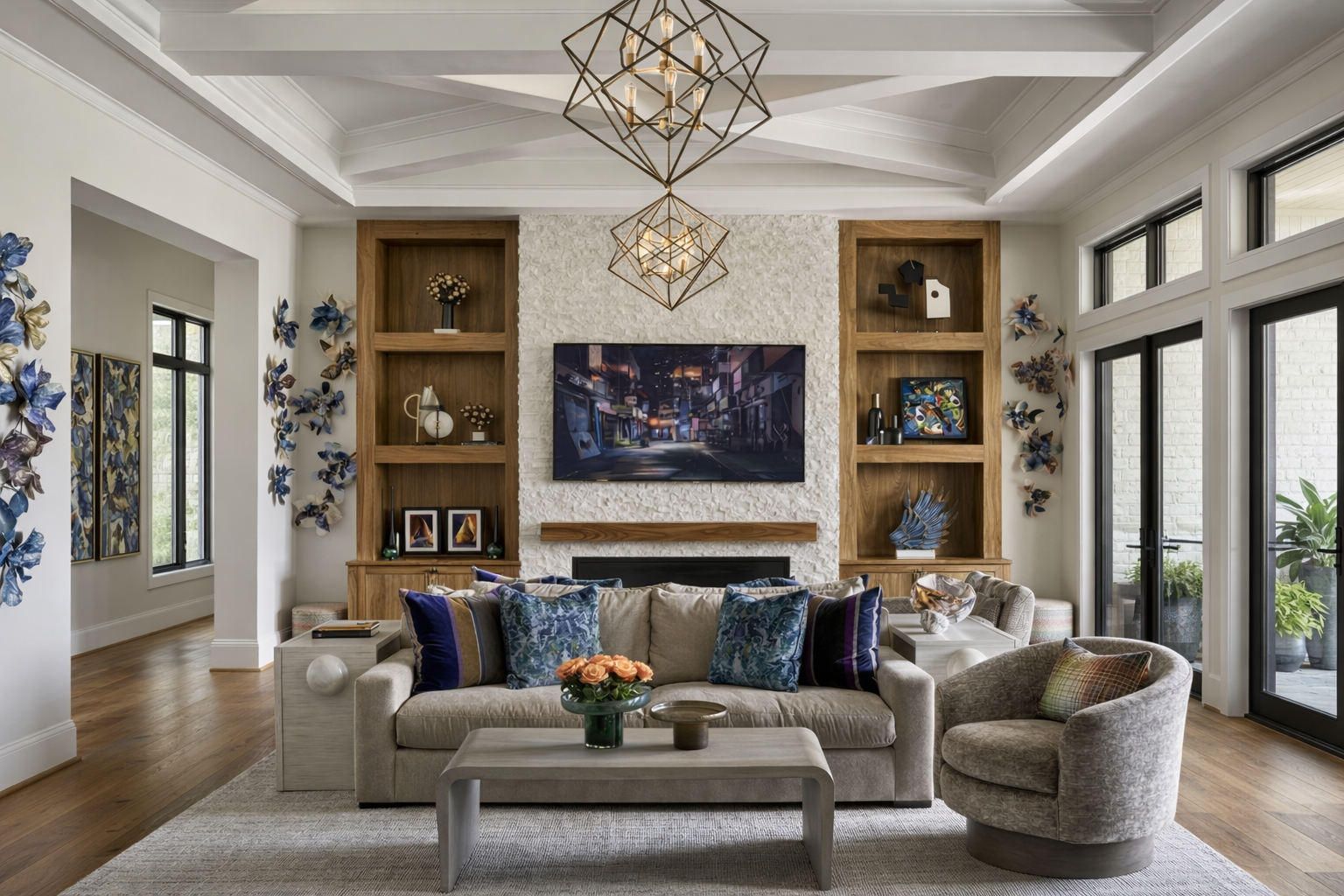 Ivory Cove Interiors - Life in Color -  Living Room