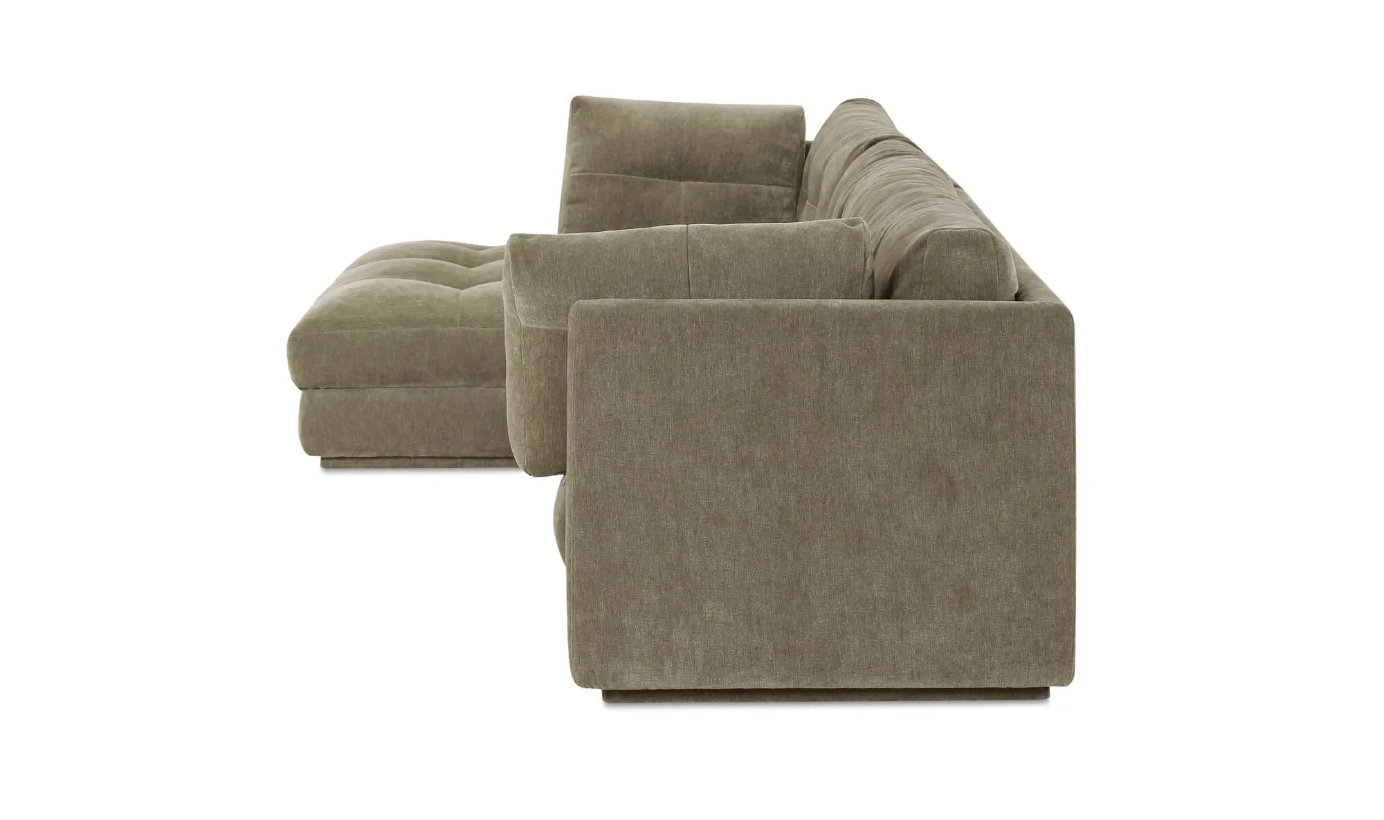 IC Mischa Sectional in Sage - LAF 3