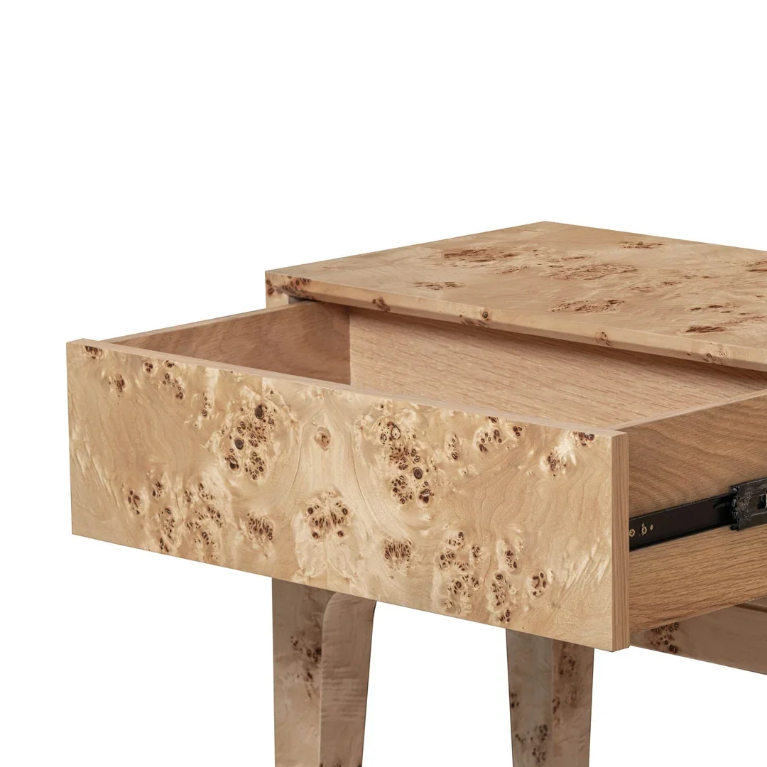 IC Light Burl Mappa Console Table 4