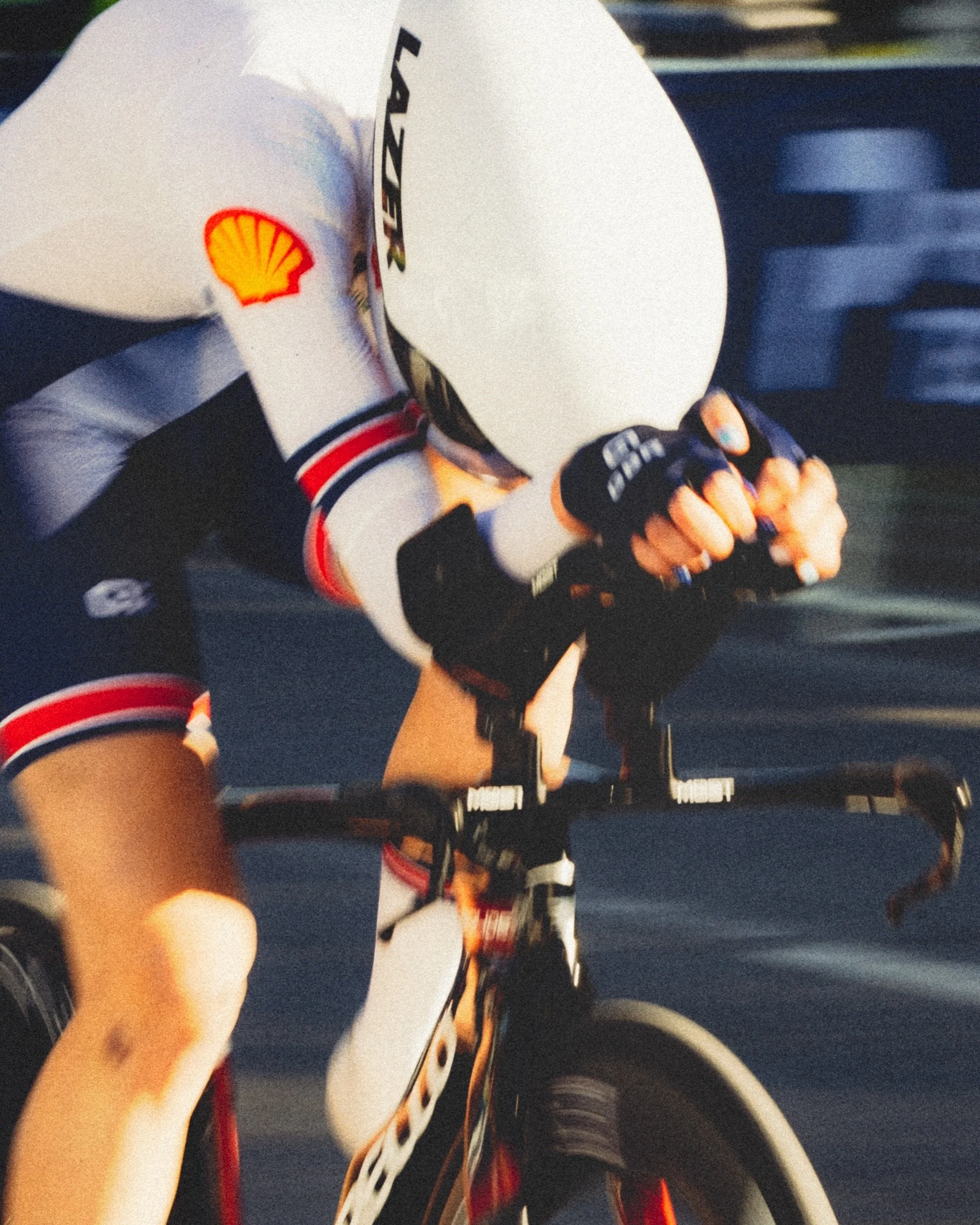 Aalia Clay (Great Britain) in the individual time trial at the UCI Road World Championships Montréal 2026