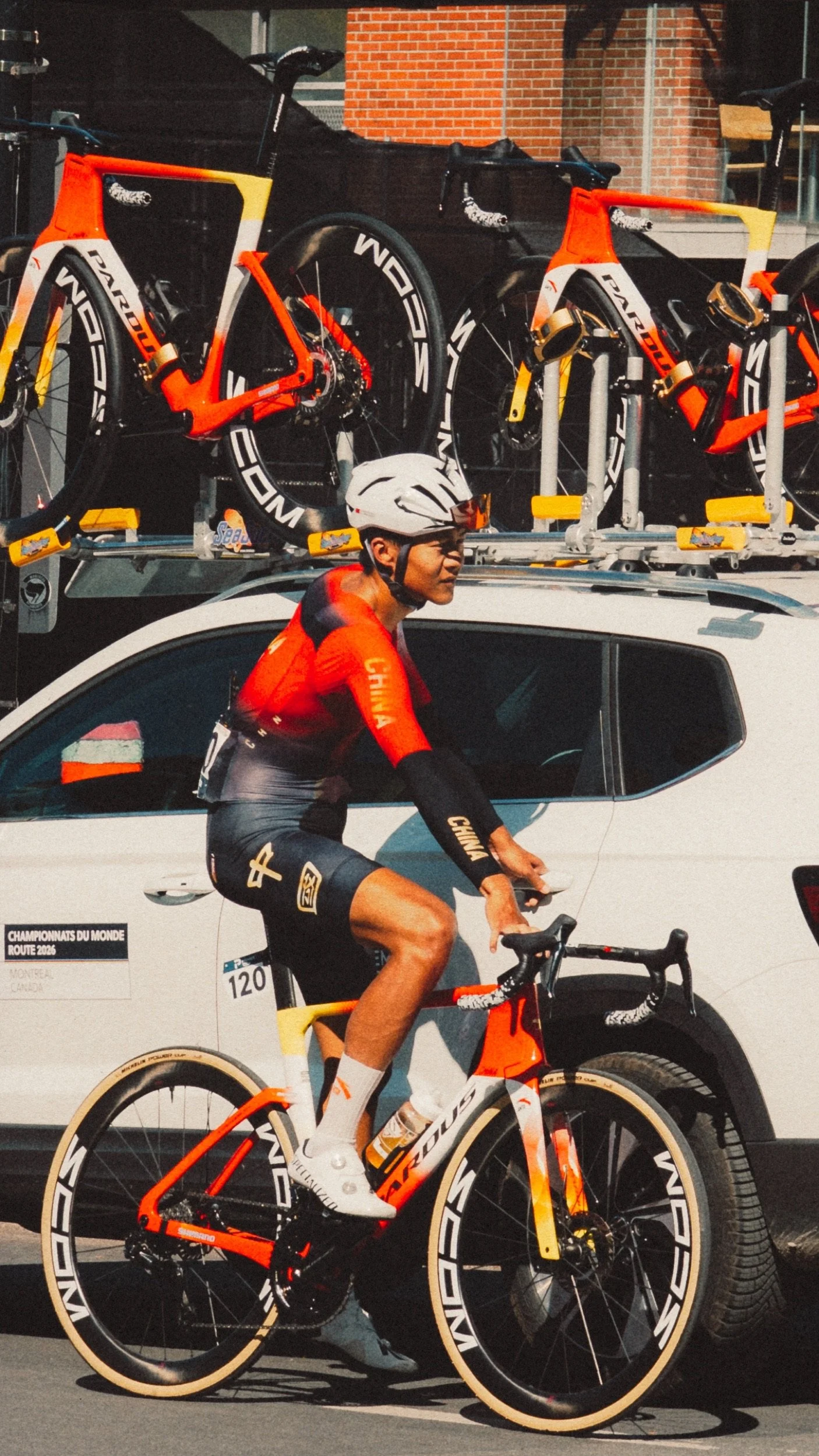 Team China at the UCI Road World Championships Montréal 2026